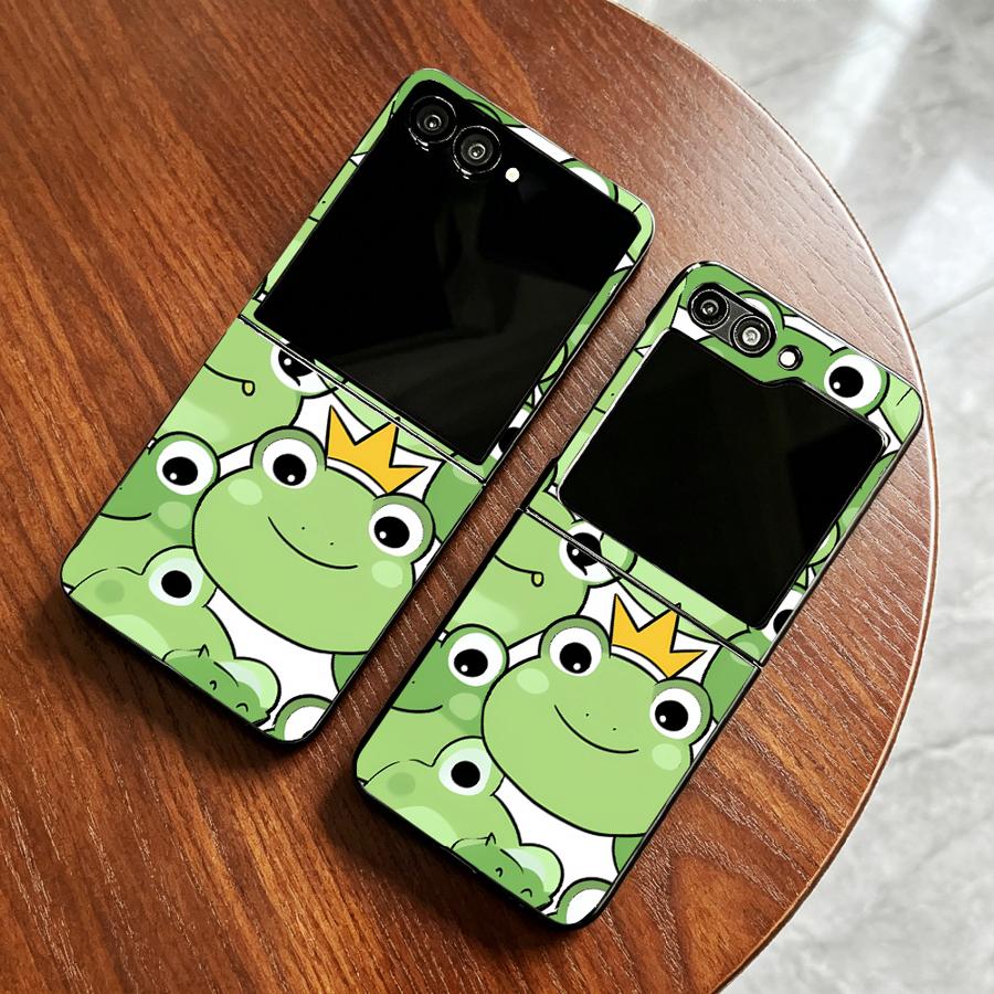 Z Phone Accessories - Vollständige Abdeckung Frosch-Design Handyhülle für Samsung