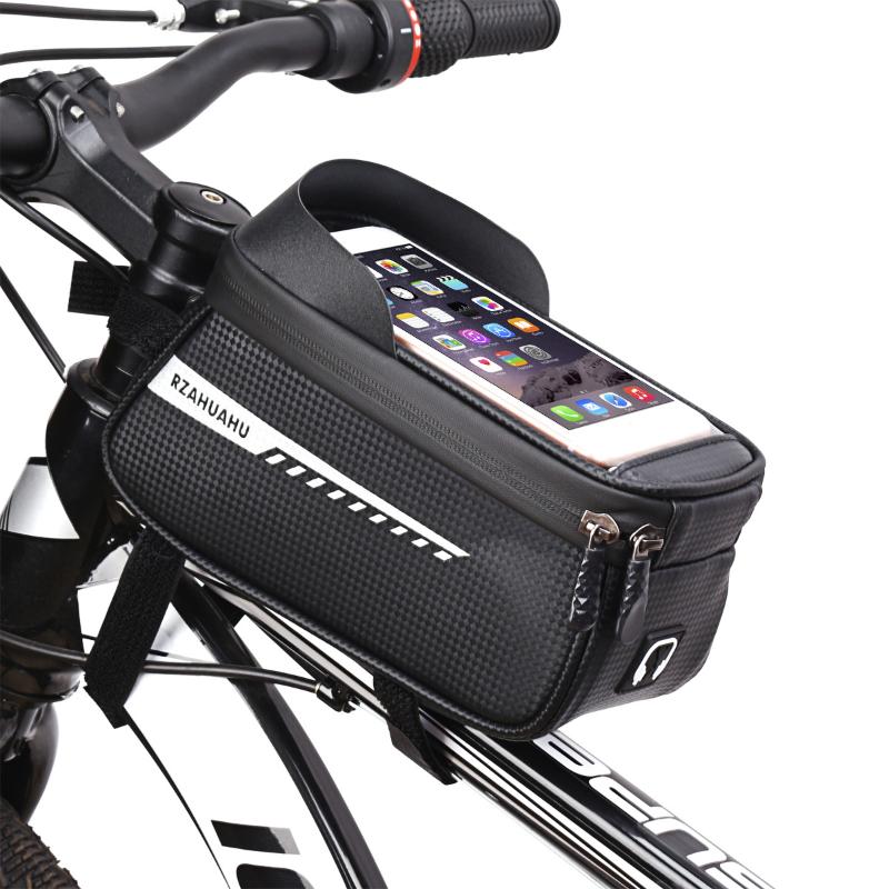 Youtube Phone Accessories - Fahrrad-Vorderrahmentasche, Wasserdichte Handytasche mit Touchscreen-Funktion, Fahrradzubehör