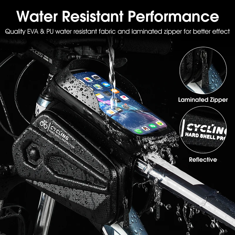 Youtube Phone Accessories - WEST RADFAHREN Fahrrad Tasche Front Rahmen