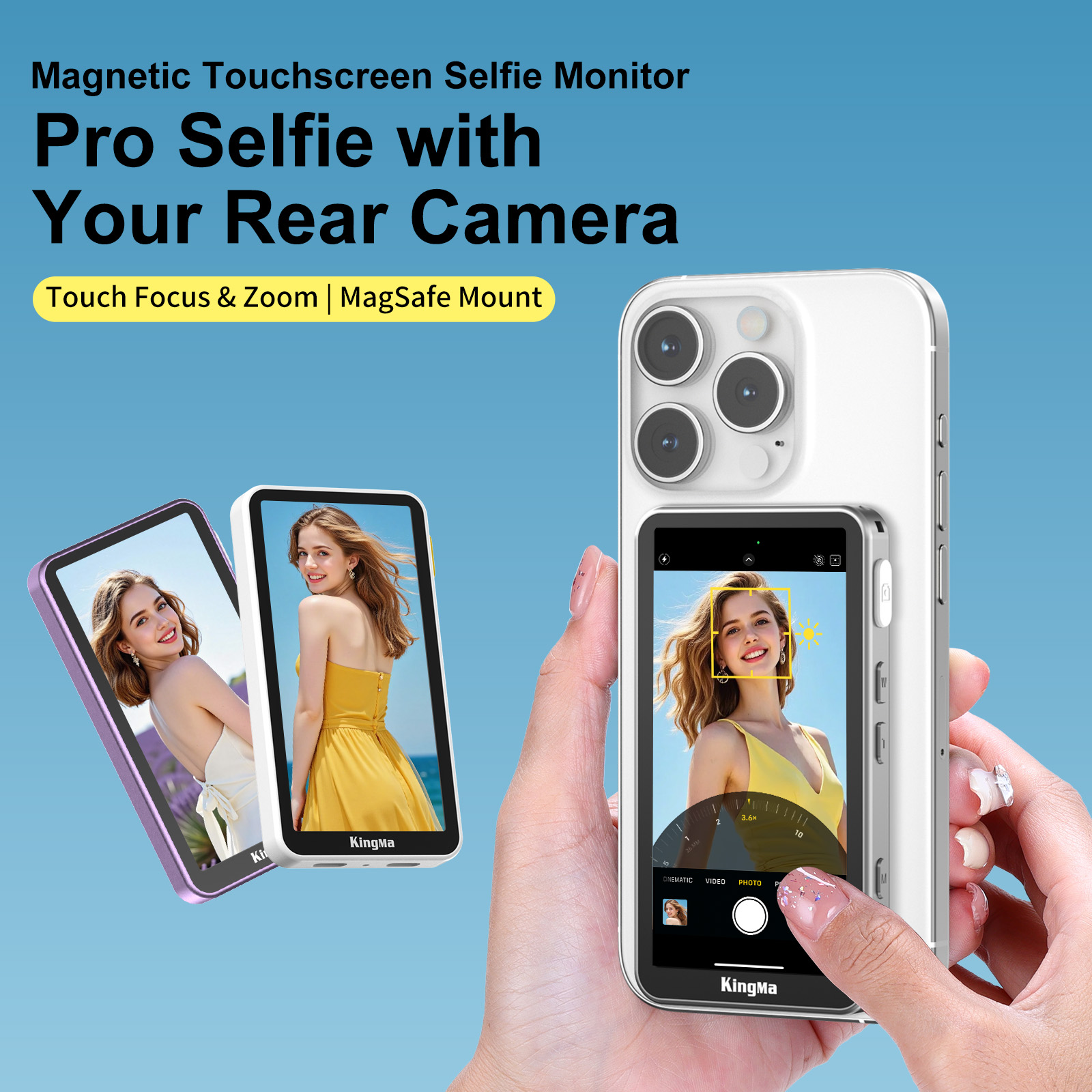 Phone Accessories Display Board - PH02 ULTRA Telefon Vlog Selfie Monitor