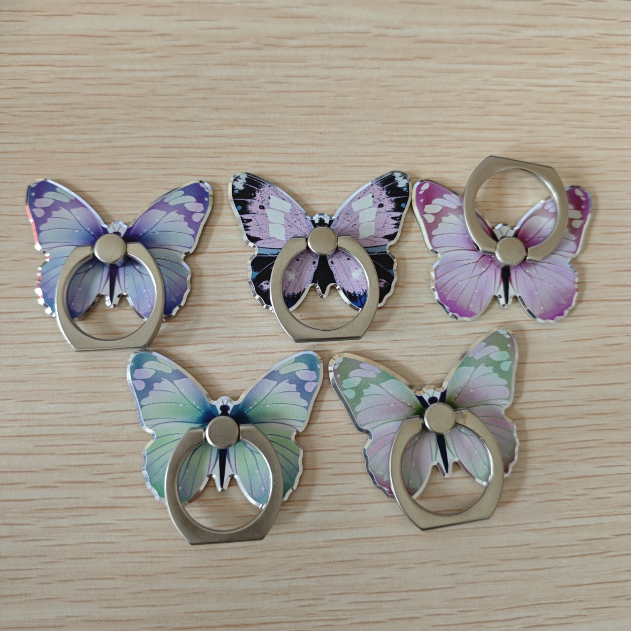 Phone Accessories And Gadgets - Luxuriöser Universeller Schöner Schmetterling Handyhalter Geeigneter