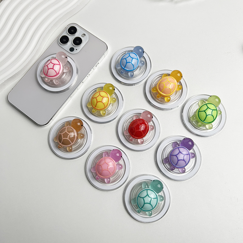 Pop Socket Grip - 1PC Glow-in-the-Dark Schildkröte Telefon Halter Mini