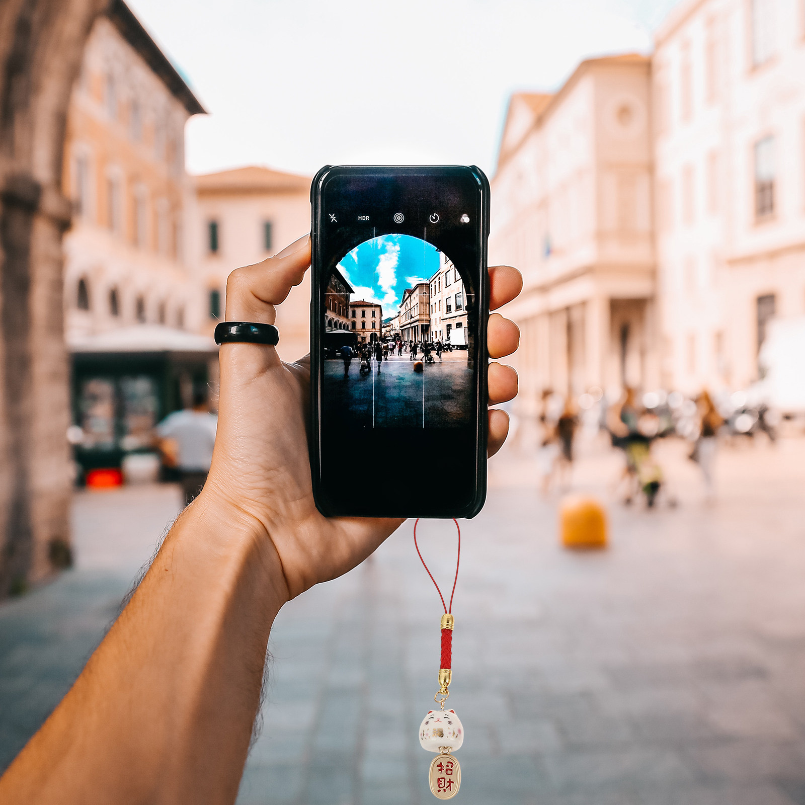 Phone Accessories Ideas - 8 Stück Glückskatzen-Handyanhänger, Kreative Handykette, Glücksbringer-Katzen-Schlüsselanhänger,