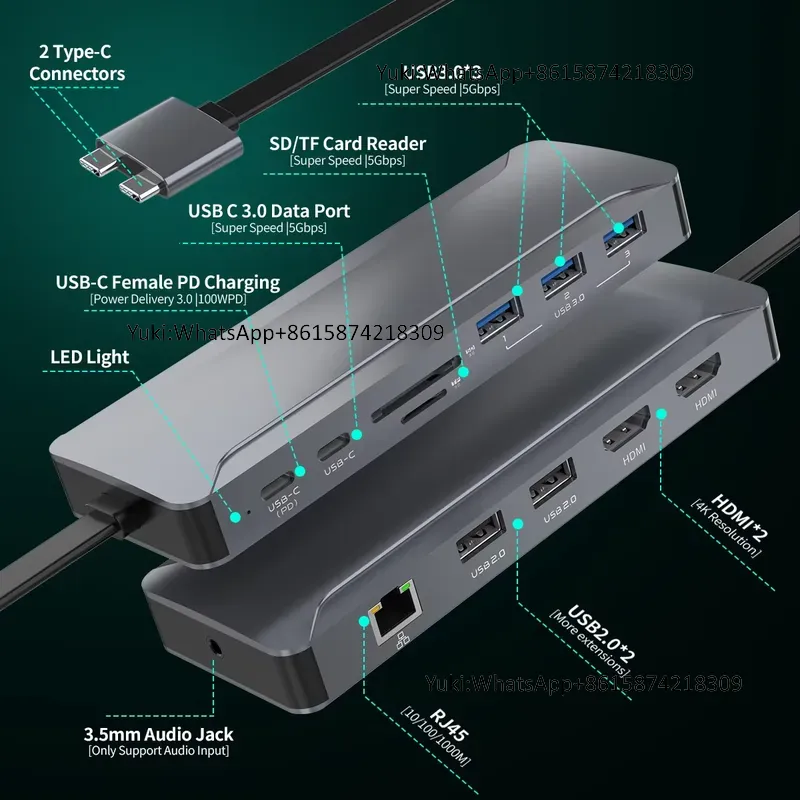 Meistverkaufte Dual-Display-Do – Usb C Hub Bewertung und Preis