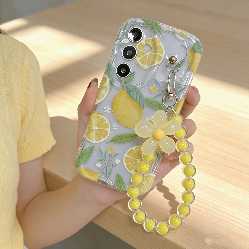 Gelbe Zitronenblüten-Handyhüll – Yellow Phone Accessories Bewertung und Preis
