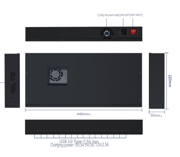 HUB-Splitter Multi-Port-Erweit – Usb C Hub Bewertung und Preis