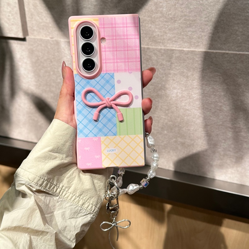 Koreanisches Karomuster Blumen – Z Phone Accessories Bewertung und Preis