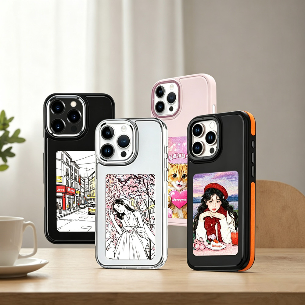 DIY E-Ink-Bildschirm-Telefonhü – Phone Accessories And Gadgets Bewertung und Preis