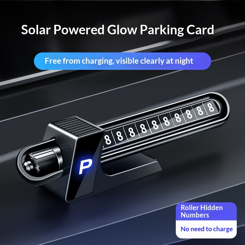 Solarbetriebene LED-Parknummer – Phone Accessories You Need Bewertung und Preis