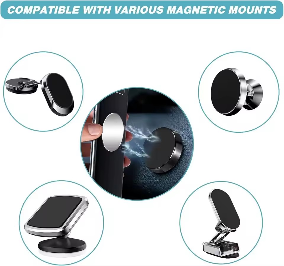 50/1 Stück Metallplatte für Ma – Phone Accessories And Gadgets Bewertung und Preis